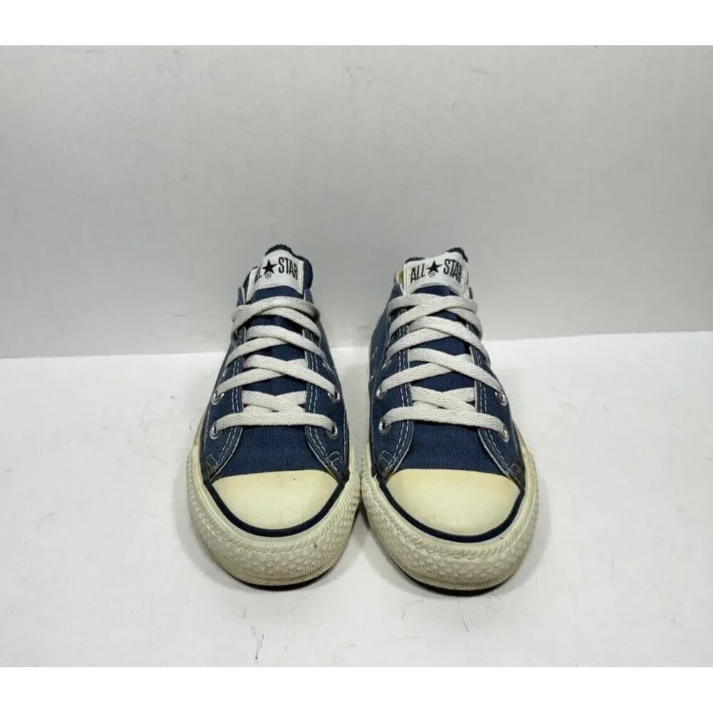 Vintage Converse All Star Chuck Taylor Blue Low‎ Top Made in USA Size Men’s Sz 3